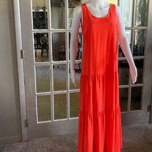 Lava Orange Dress